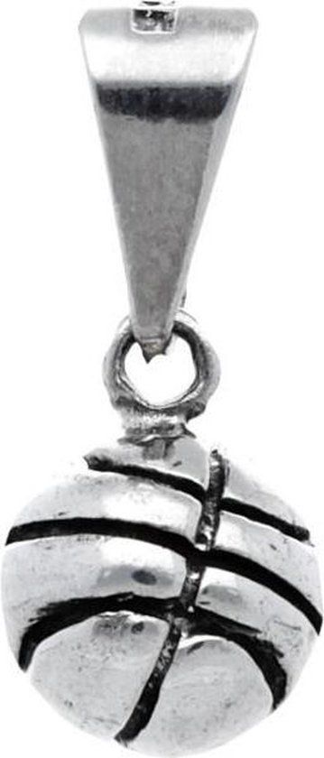 Zilveren Volleybal Kettinghanger - Zilver - Unisex