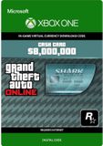 Rockstar Grand Theft Auto V GTA 5 - Megalodon Shark Card: $ 8.000.000 - Xbox One download
