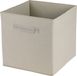 Urban Living Opbergmand/kastmand Square Box - karton/kunststof - 29L - naturel - 31x31 cm