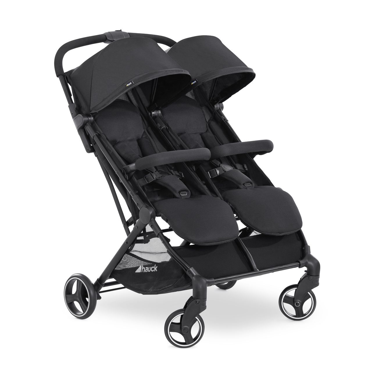 Hauck Swift X Duo Dubbele Kinderwagen - Zwart