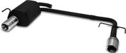 Dubbele Ulter Sport Dubbele Sportuitlaat Opel Vectra C HB 1.6 16V 74kW/1.8 16V 81/90kW/2.2 16V 108kW/2.0DTi 74kW/2.2DTi 86/92kW 2002-2008 (met uitsparing in bumper) 100mm