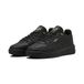 PUMA Court Bae sneakers pour femmes, noir/or, taille 40,5