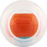 Nina Ottosson Dog Rumble Puzzle - Hondenspeelgoed - Ø13 cm Oranje Blauw Transparant Level 1