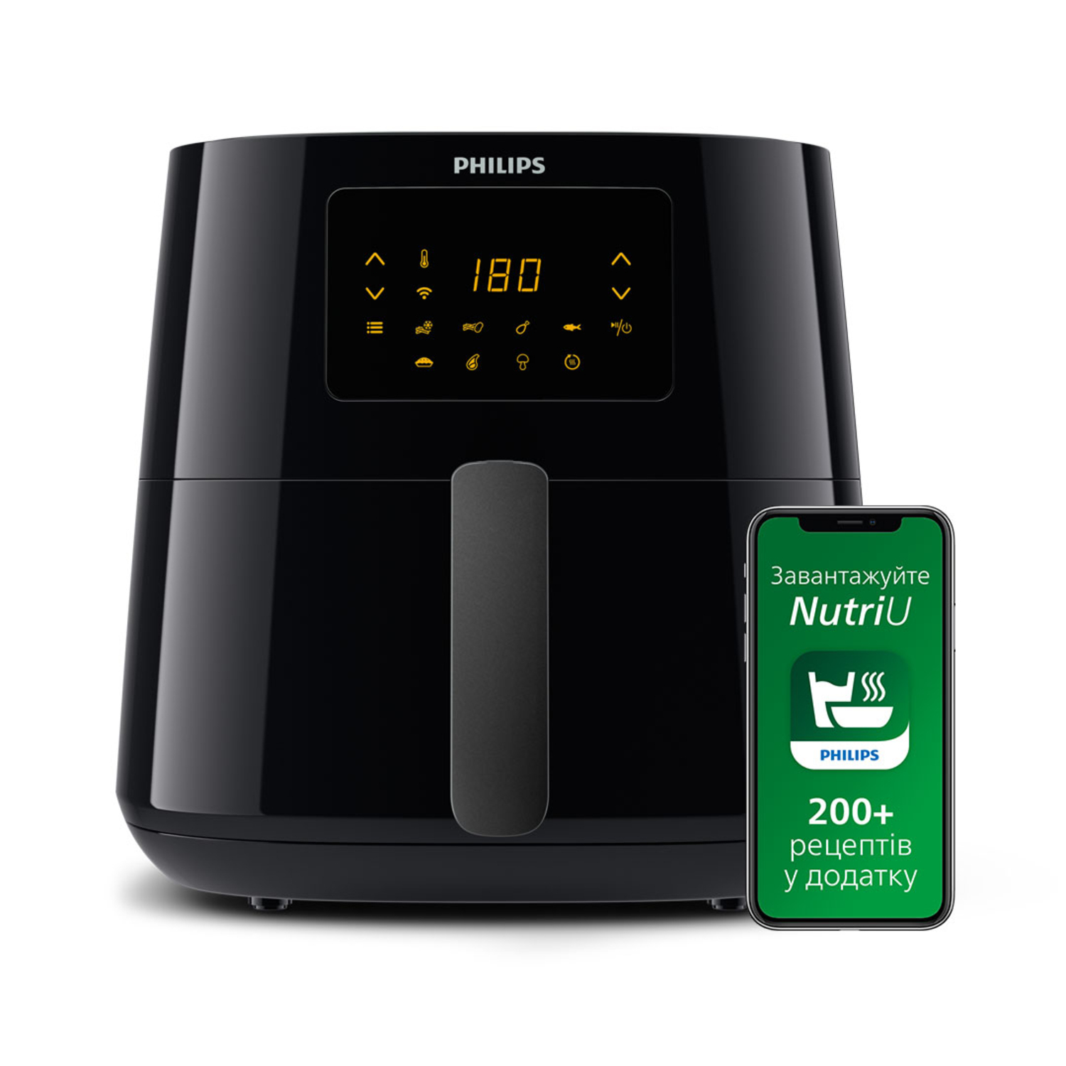 Philips Essential App Connect HD9280/90 Airfryer XL - 5 porties