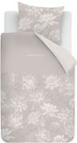 Rivièra Maison Amelia dekbedovertrek - Eenpersoons - 140 x 200/220 cm - Taupe