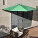 Panda - Parasol halfrond voor balkons of terrassen - Vert