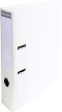 Exacompta 53748E Pak van 10 premium kunststof mappen (PVC, 2 ringen, rug 70 mm, DIN A4) 10 stuks wit