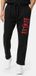 BENLEE Heren joggingbroek regular fit BEATY Black/Red Katoen