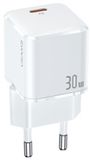 USAMS T45 Serie - 30W Snel Opladen - USB-C - Wit
