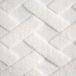 EUROFIRANY B.B. CHOCZYŃSCY SP.J. Plaid doux en peluche 70x160cm Beige motif chevrons