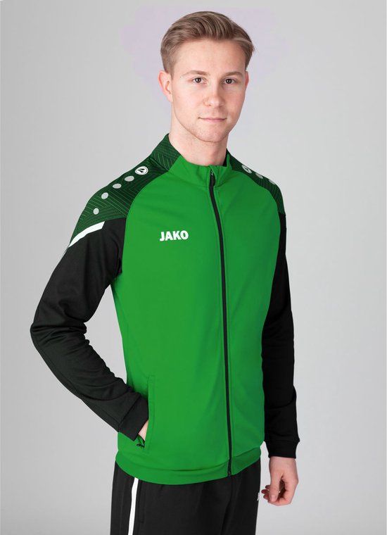 Jako Performance Sportjas - Mannen - Maat XL - Groen/Zwart