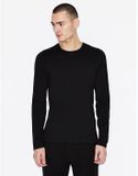 Armani Exchange 8nzm77_zja5z T-shirt Met Lange Mouwen Zwart XL Man