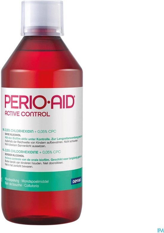 Perio Aid Mondspoelmiddel Active Control 0 05% 500 ml