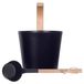 Seau et louche de sauna en aluminium 7L
