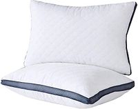 Meoflaw Kussens om te slapen (2-pack), luxe hotelkussens queensize set van 2, bedkussens voor zij- en rugslaper (queen)