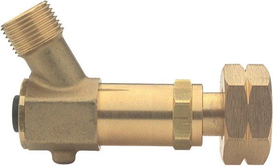 Sievert SIEV slangbreukventiel 3054 messing aansl inlaat shell 3/8 L