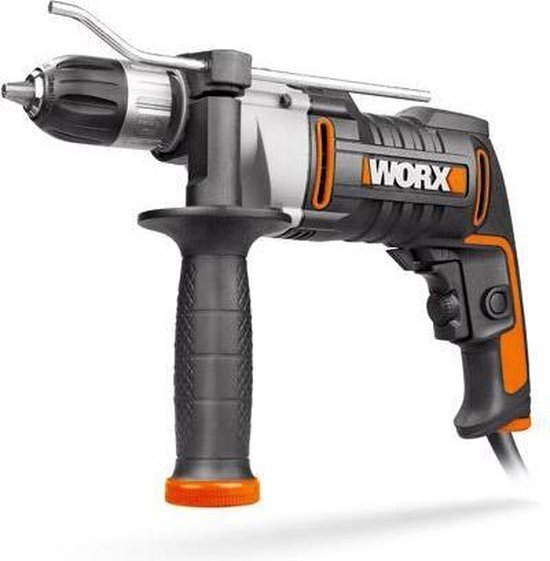 Worx klopboormachine WX318 810 Watt in koffer incl. 6 boren