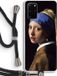 Case Company Hoesje met koord geschikt voor Samsung Galaxy S20 Plus - The Pearl Earring