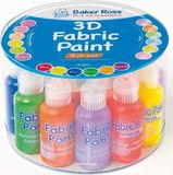 Baker Ross Voordeelpakket 3D-textielverf (18 stuks)
