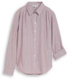 Tom Tailor - Chemisier - Taille 40 - Preppy Plum Dobby
