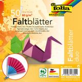 Folia Paper Vouwblaadjes 80gr 15x15cm 10 kleuren 140 stuks