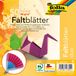 Folia Paper Vouwblaadjes 80gr 15x15cm 10 kleuren 140 stuks