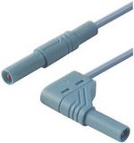SKS Hirschmann MLS WG 200/1 bl Veiligheidsmeetsnoer 2 m Blauw