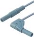 SKS Hirschmann MLS WG 200/1 bl Veiligheidsmeetsnoer 2 m Blauw