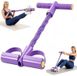 Icecat Barre d'entraînement multifonctionnelle avec bandes de résistance et sangles de pieds – appareil d'entraînement complet et compact pour des séances de fitness efficaces à domicile