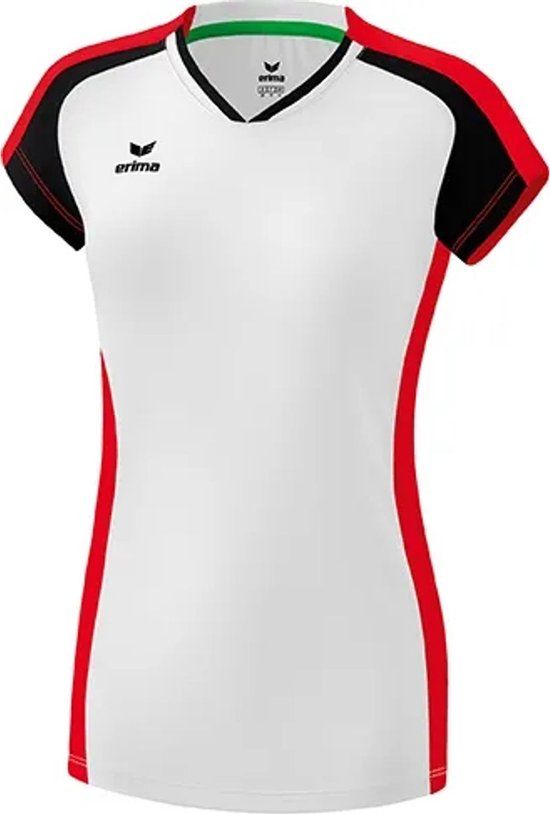 Erima Gandia Tanktop Dames - Wit / Rood / Zwart - Maat 48