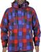 Peak Mountain Softshell jas Cina blauw M