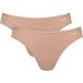 Sloggi Sloggi Go, blush, hoge pijpen, 2 stuks