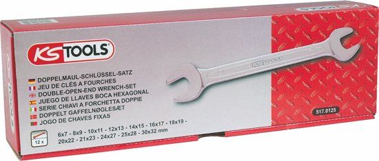 KSTools Steeksleutelset 5170125 6-32mm 12-delig