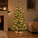 Merkloos / Sans marque Shoppartners Bv Kerstboom - 90 cm - groen - clusterverlichting warm wit - 576 ledjes - IP44 adapter