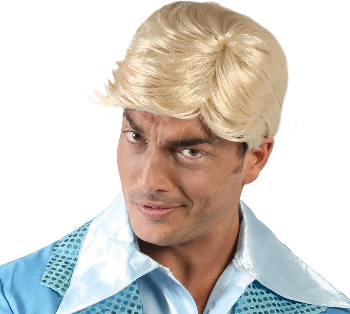 Fiestas Guirca Pruik Blond's Man Synthetisch Blond One-size