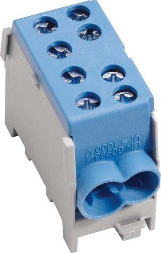 Hager KH35N Hauptl.-Abzweigklemme, 2x35²/2x25², fingersicher, blau