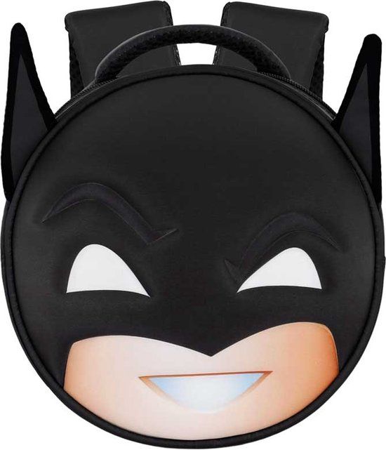 Karactermania Batman Send-Emoji Rugzak - Zwart