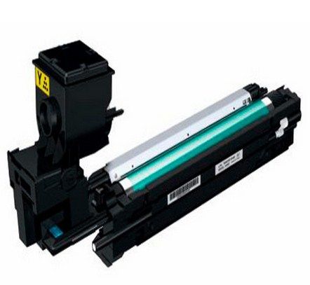 Konica Minolta A0WG07H - Gele Toner - 5000 Pagina's - Compatibel met Minolta Magicolor 3730DN