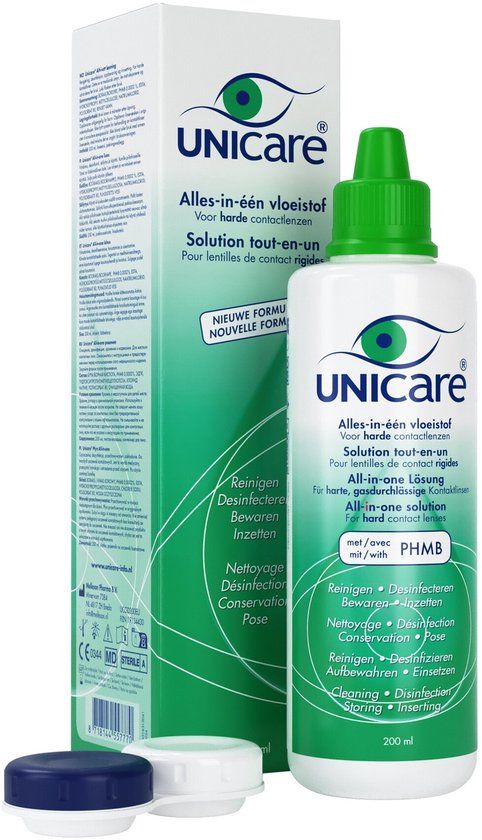 Unicare Alles-in-één Vloeistof Harde Lenzen 200ml