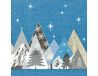 Peak Mountains papieren servetten, 33 x 33 cm, 20 stuks