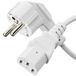 sonero X-SKW-C13G-100W elektriciteitssnoer Wit 10 m Netstekker type F C13 stekker
