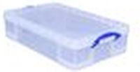 Really Useful Box Opbergbox 33 liter - Transparant Wit