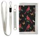 Portefeuille en Cordura Nylon avec motif oiseau