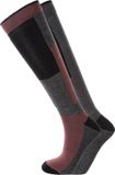 WHISTLER Skisocken Corsicana Unisex Bruin-Zwart Kniehoogte Maat 35-38