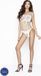 Passion Woman Bodystockings White One Size