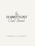 The Hairstylist Client Journal