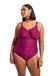 Swim by Zizzi Maillot de bain 'Smikka' rouge violet