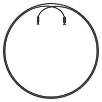 Velites Standard Earth 2.0 4 Mm springtouw met staalkabel zilver
