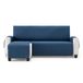 Maxifundas Maui Bankhoes voor chaise longue, gewatteerd, hoekdeel links, 200 cm, extra zacht, blauw