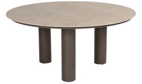 4 Seasons Outdoor Arizona dining tafel keramiek sabia panna dia. 160 cm